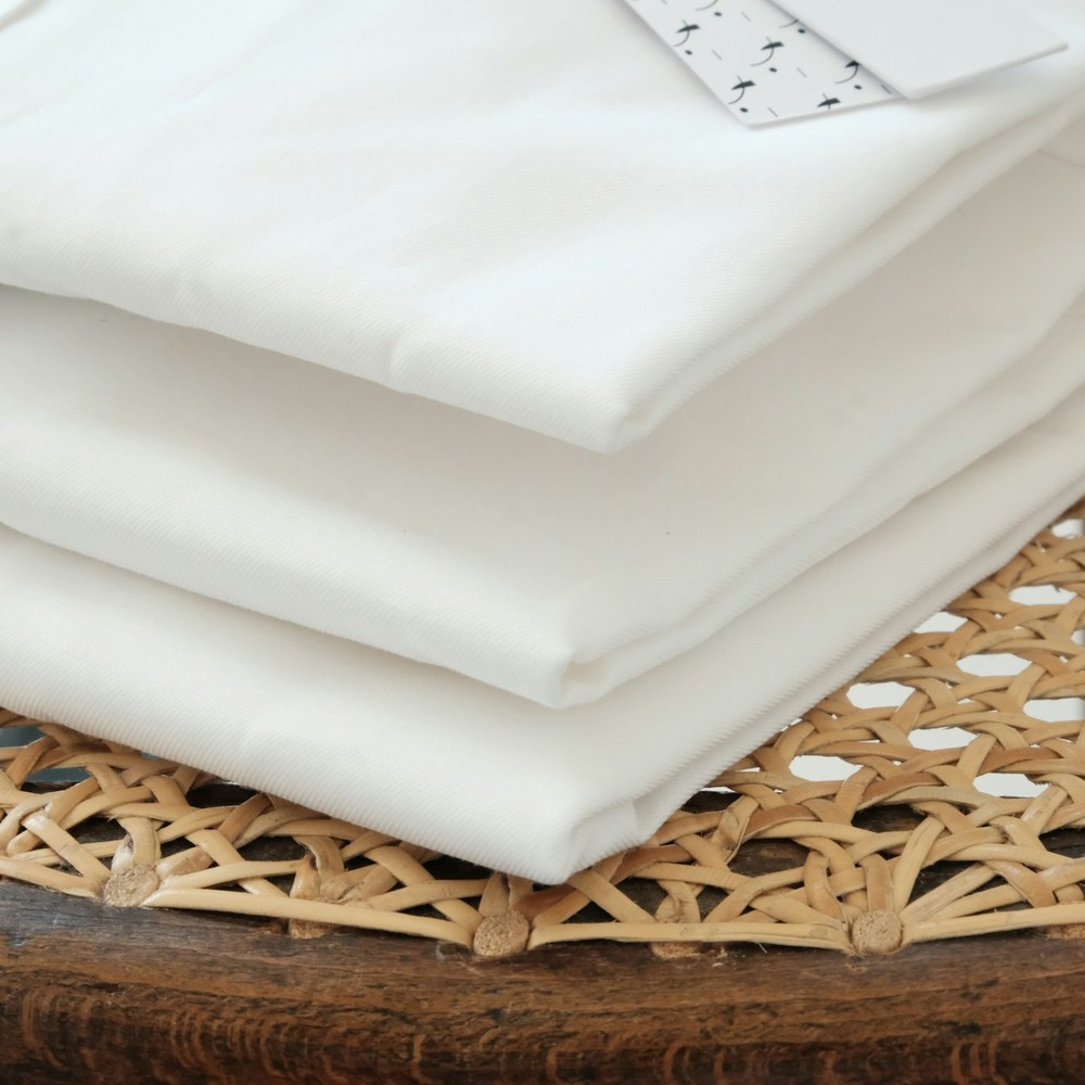[TT-BEBE-011] Fitted Crib Sheet - Ecru