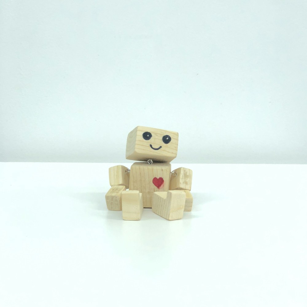 [TT-BEBE-016] Wood & Silicone Rattle - Mustard