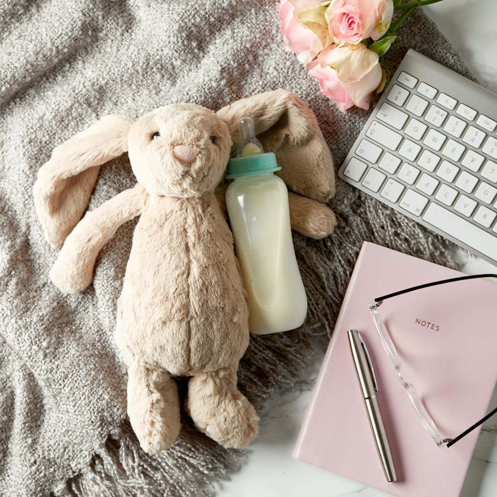 [TT-BEBE-019] Long-Eared Bunny Comforter
