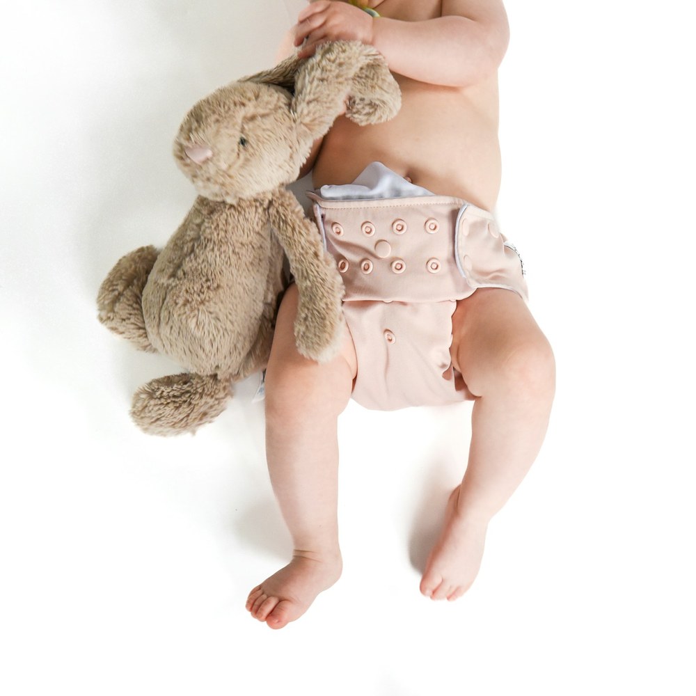 [TT-BEBE-038] Cotton Pacifier Clip - Beige