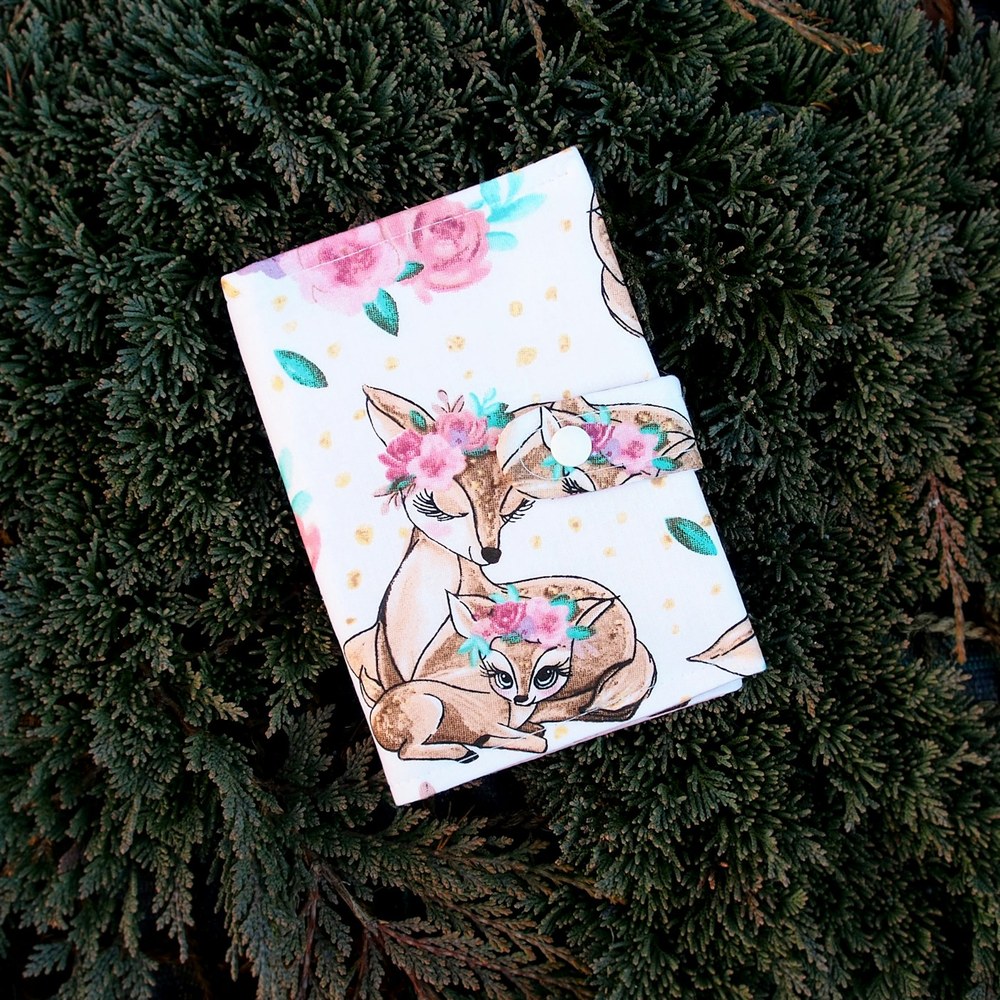 [TT-BEBE-039] Health Record Book Cover - Fox