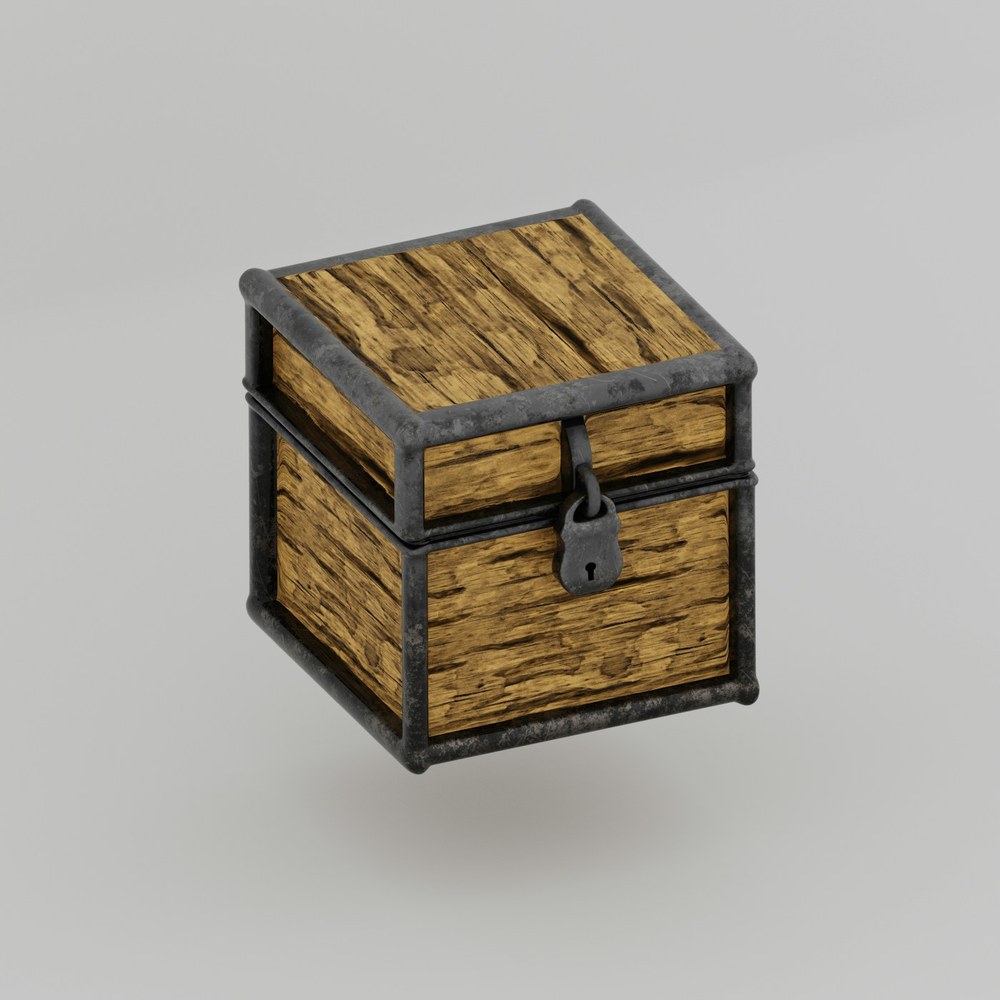 [TT-BEBE-045] Wooden Music Box - Star